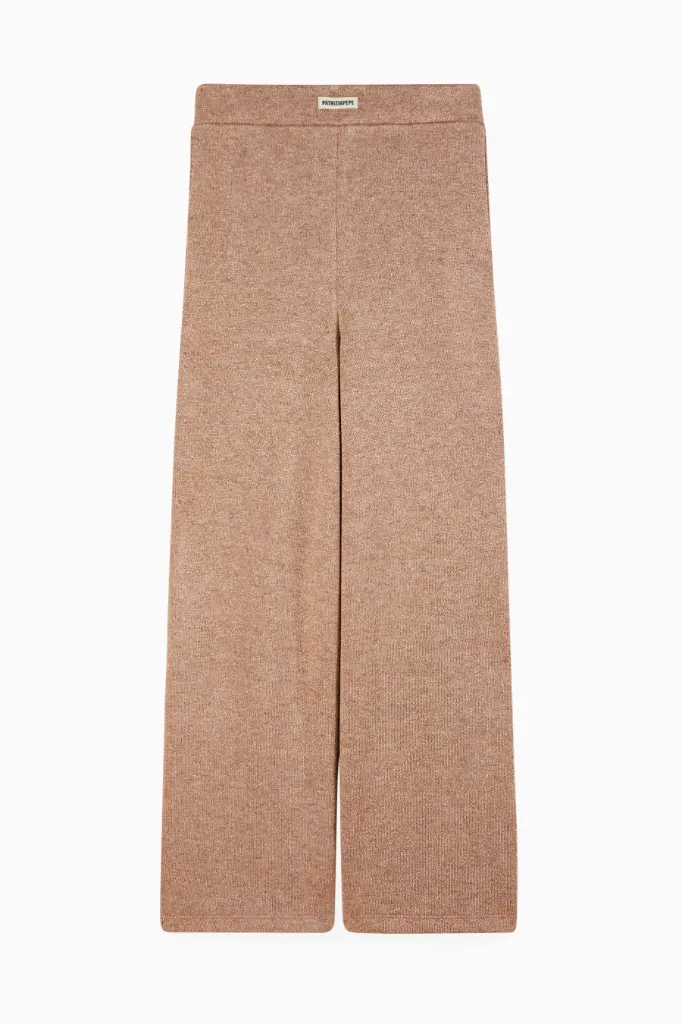 PATRIZIA PEPE - Pantalon Lurex Beige