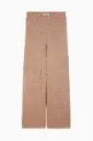 PATRIZIA PEPE - Pantalon Lurex Beige