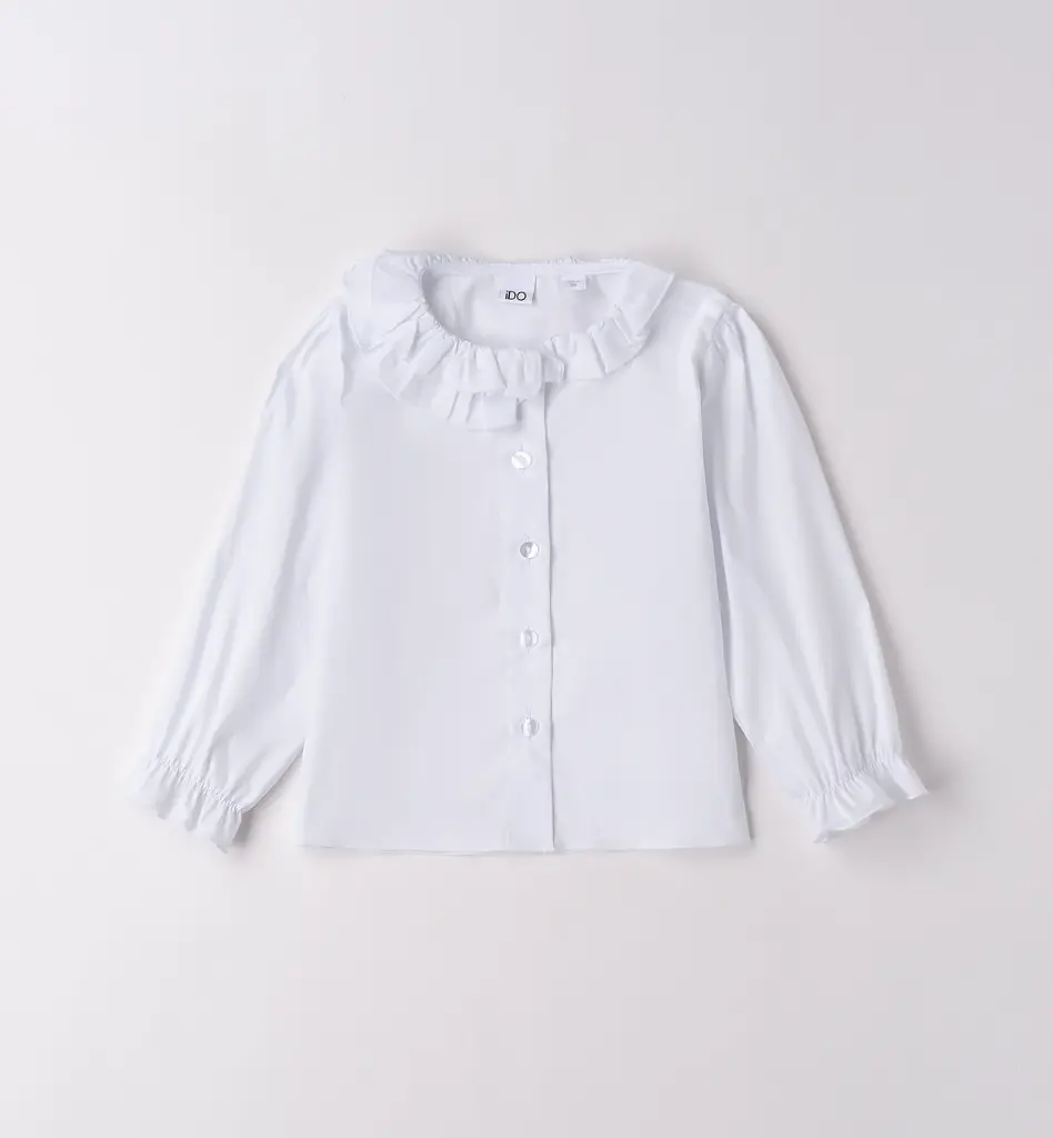 IDO - CHEMISIER VOLANT Blanc
