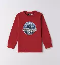 SARABANDA - T- Shirt Bordeaux Voiture Vintage