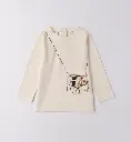 SARABANDA - T-Shirt écru Sac Strass