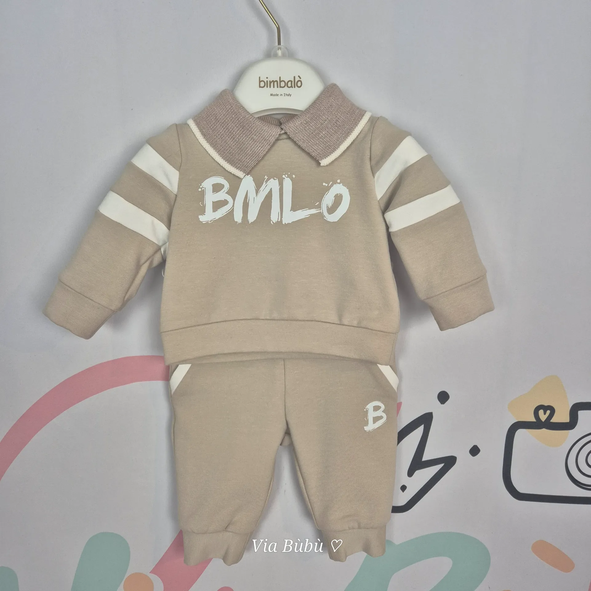 BIMBALO - Ensemble Garçon Sport BMLO Beige