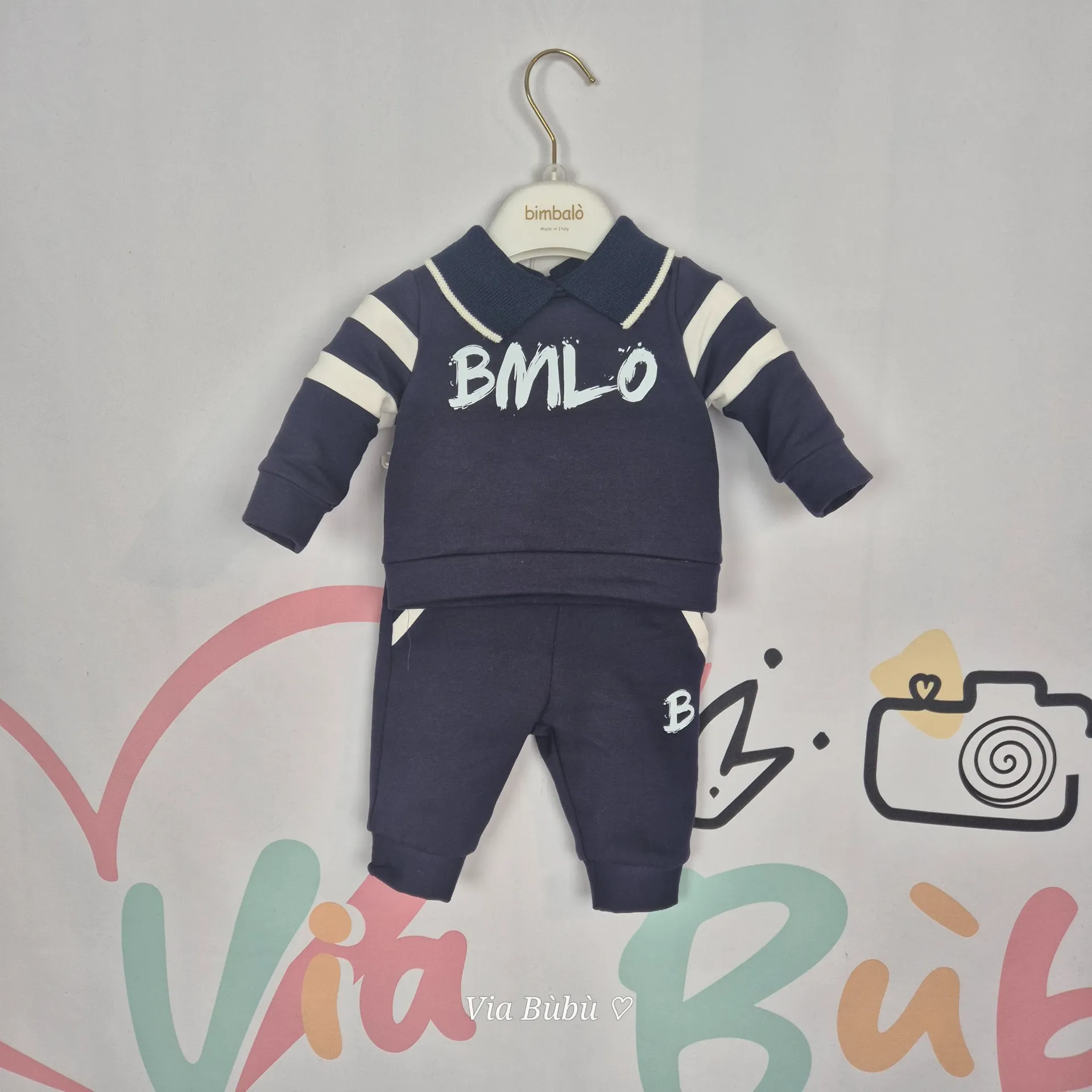 BIMBALO - Ensemble Garçon Sport BMLO Bleu (3 mois)