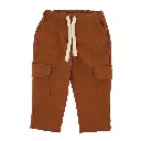MAGIL - Garçon - Pantalon velour poche coté Bruciato