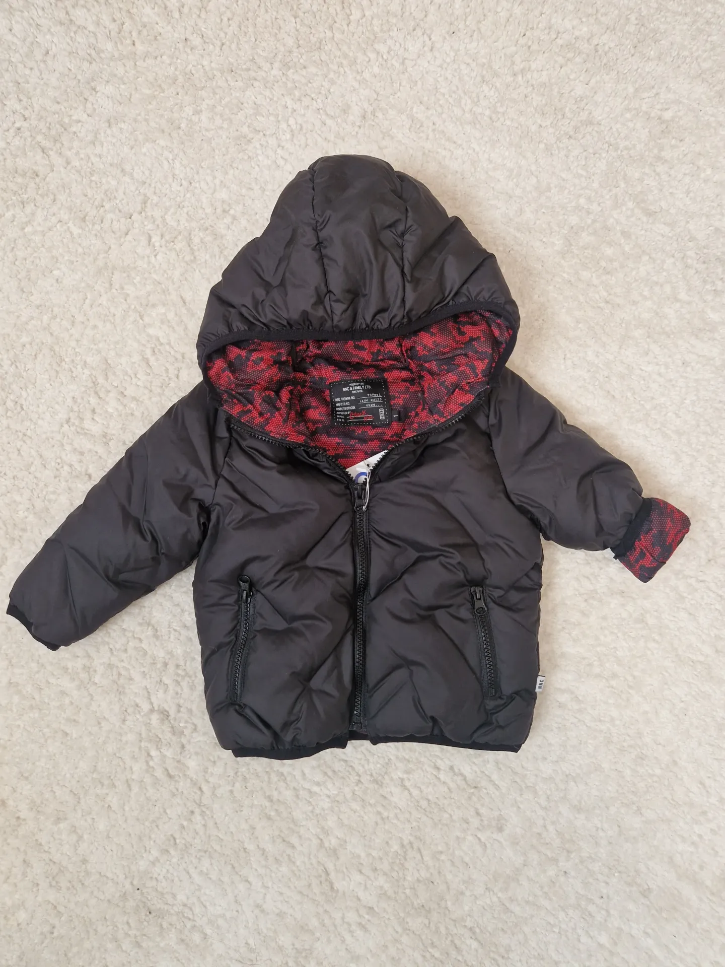 Doudoune Noir Garçon (1ans)