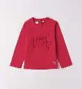 SARABANDA - T-Shirt Fleurs CHERRY