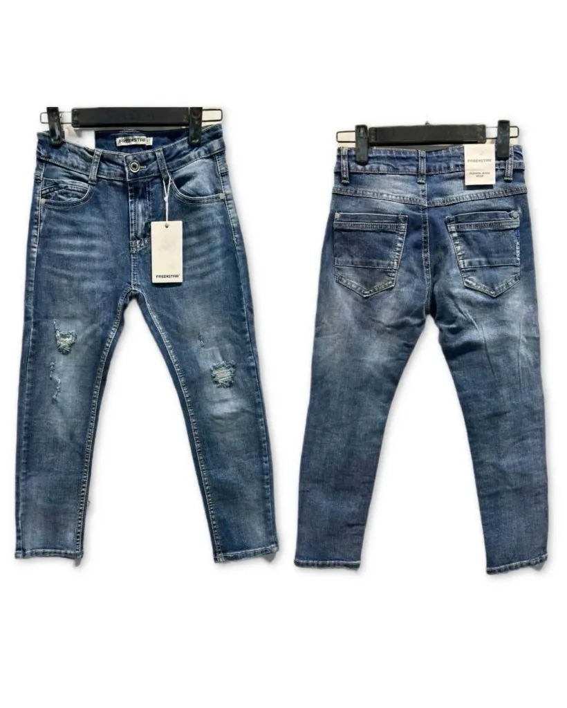 FREESTAR - JEANS STONE WASHED (10ans)