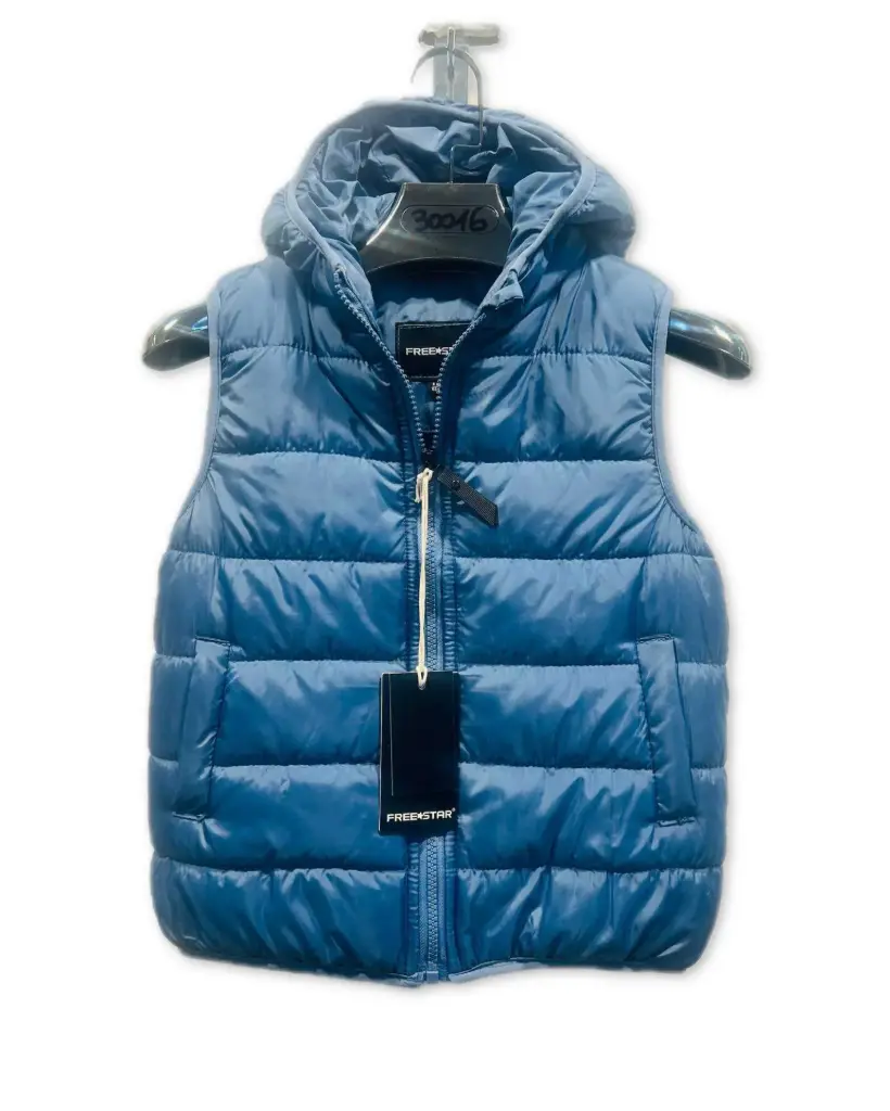 FREESTAR - DOUDOUNE SS MANCHE BLEU (4ans)