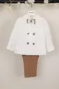 BIMBALO - Costume Garçon Blanc et Camel 