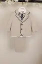 BIMBALO - Costume 4 pièces Beige et Bleu