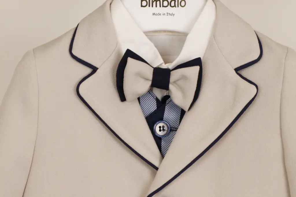 [7458V] BIMBALO - Veste de costume Beige  (6 mois)