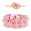 MAYMAYS - Tutu en tulle + bandeau ROSE