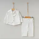 LARA - Costume 4Pces Blanc Bébé (OMNIS PURA)