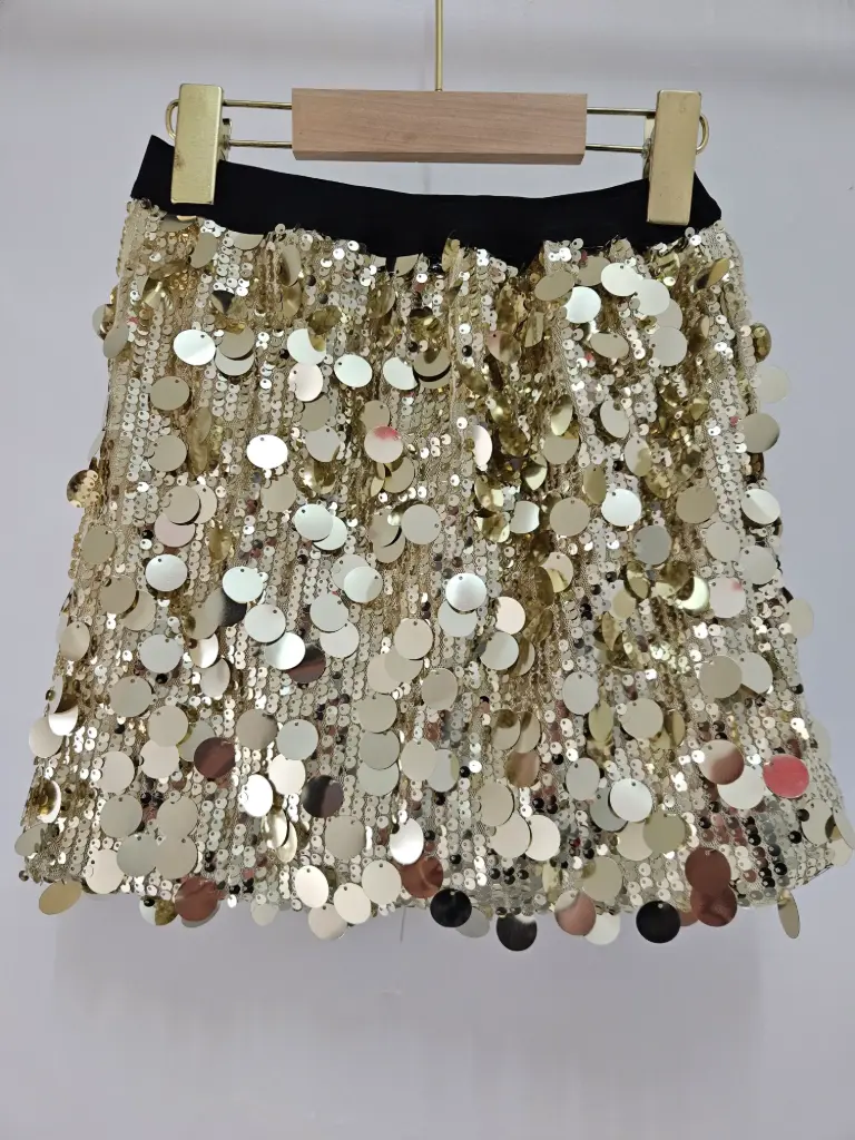 Jupe à sequin Doré (4ans)