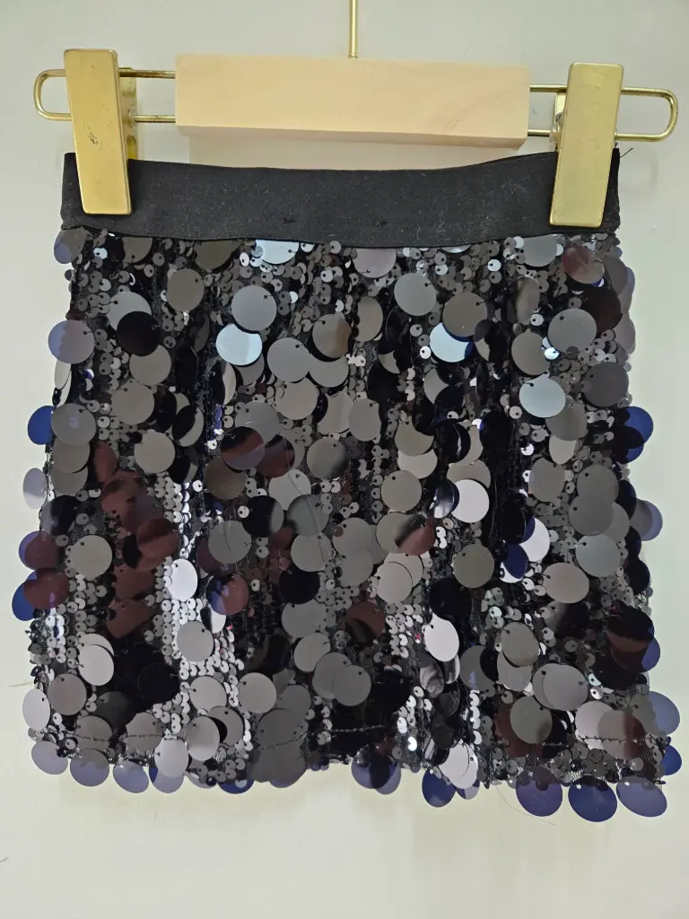 CHICAPRE - Jupe à sequin Noir (4 ans)