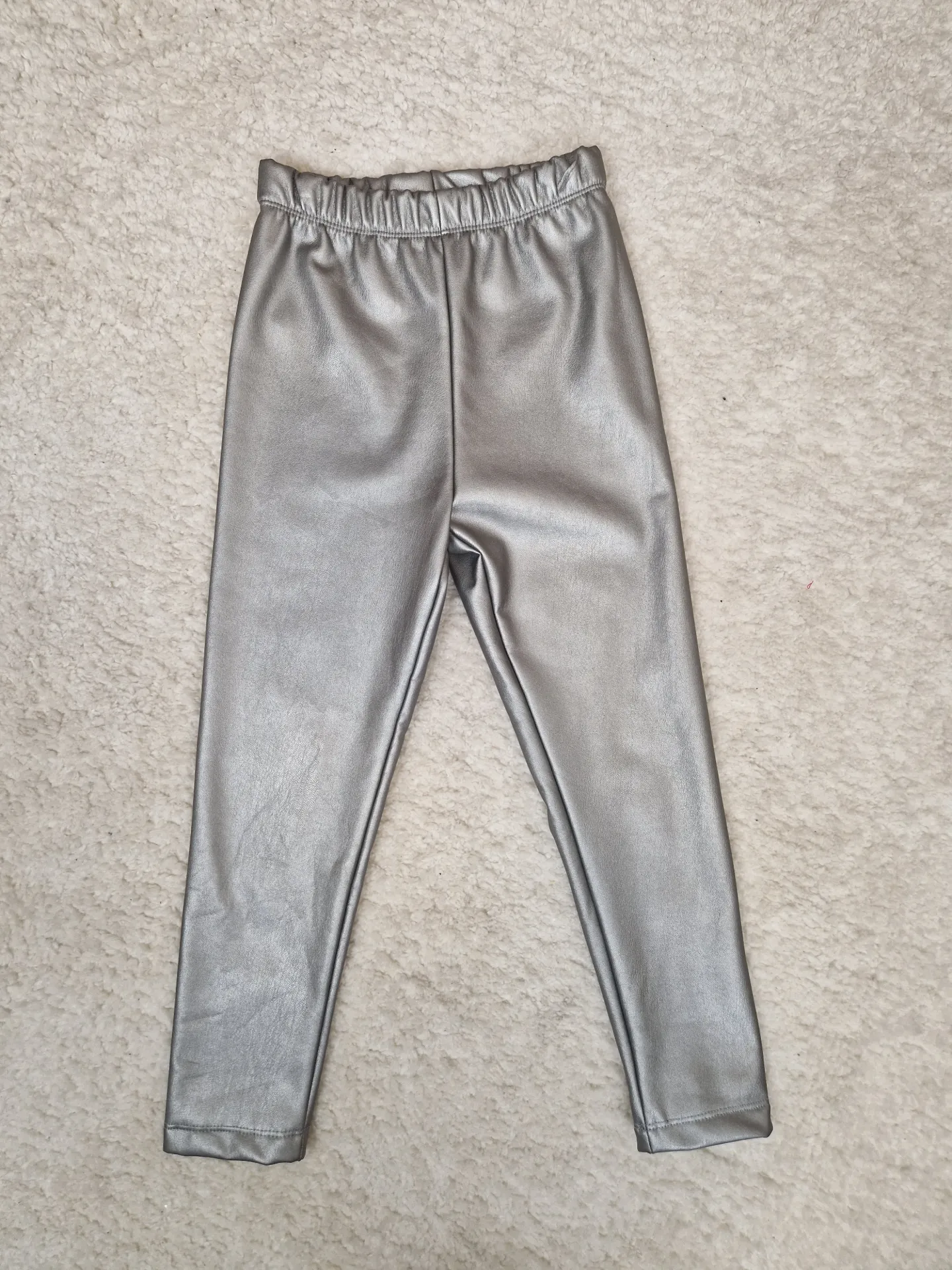 Lara - Legging Argenté (7-8 ans)