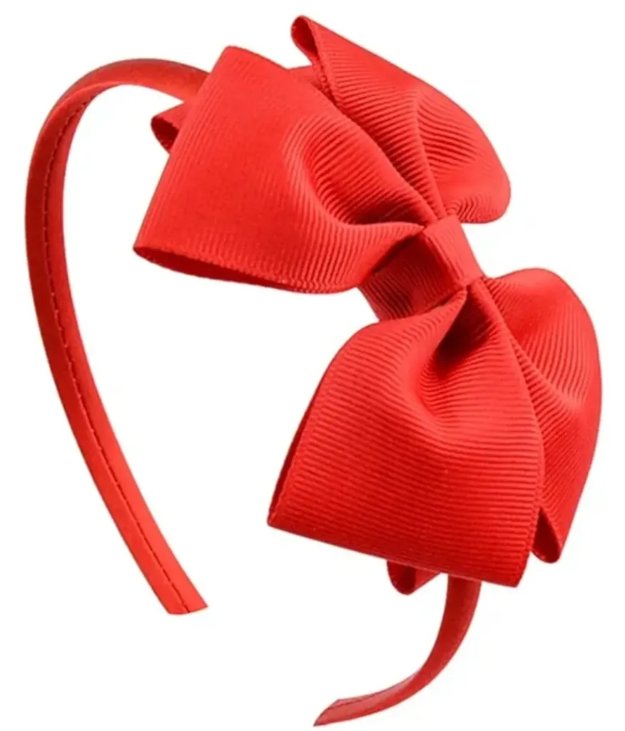 Serre-tête Nœud Rouge