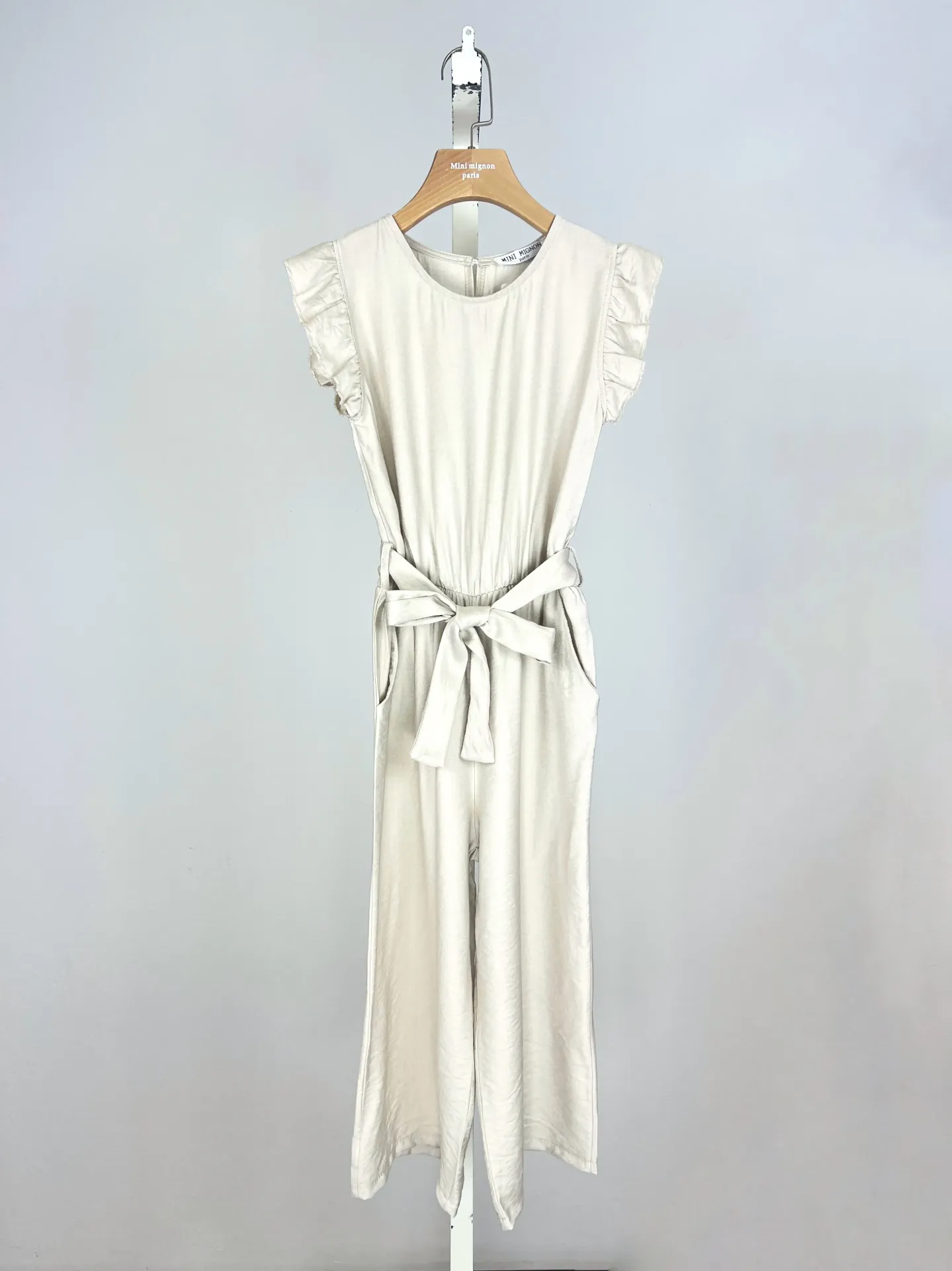 MINI MIGNON - Jumpsuit Beige (4ans)