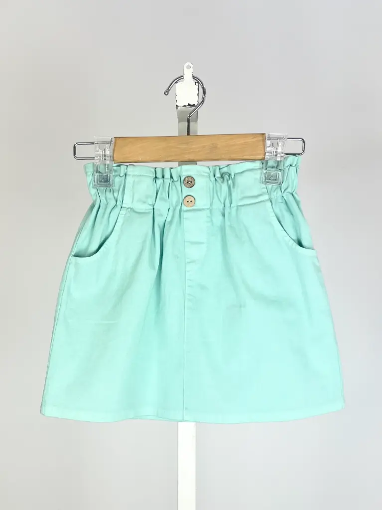 MINI MIGNON - Jupe Turquoise (4ans)
