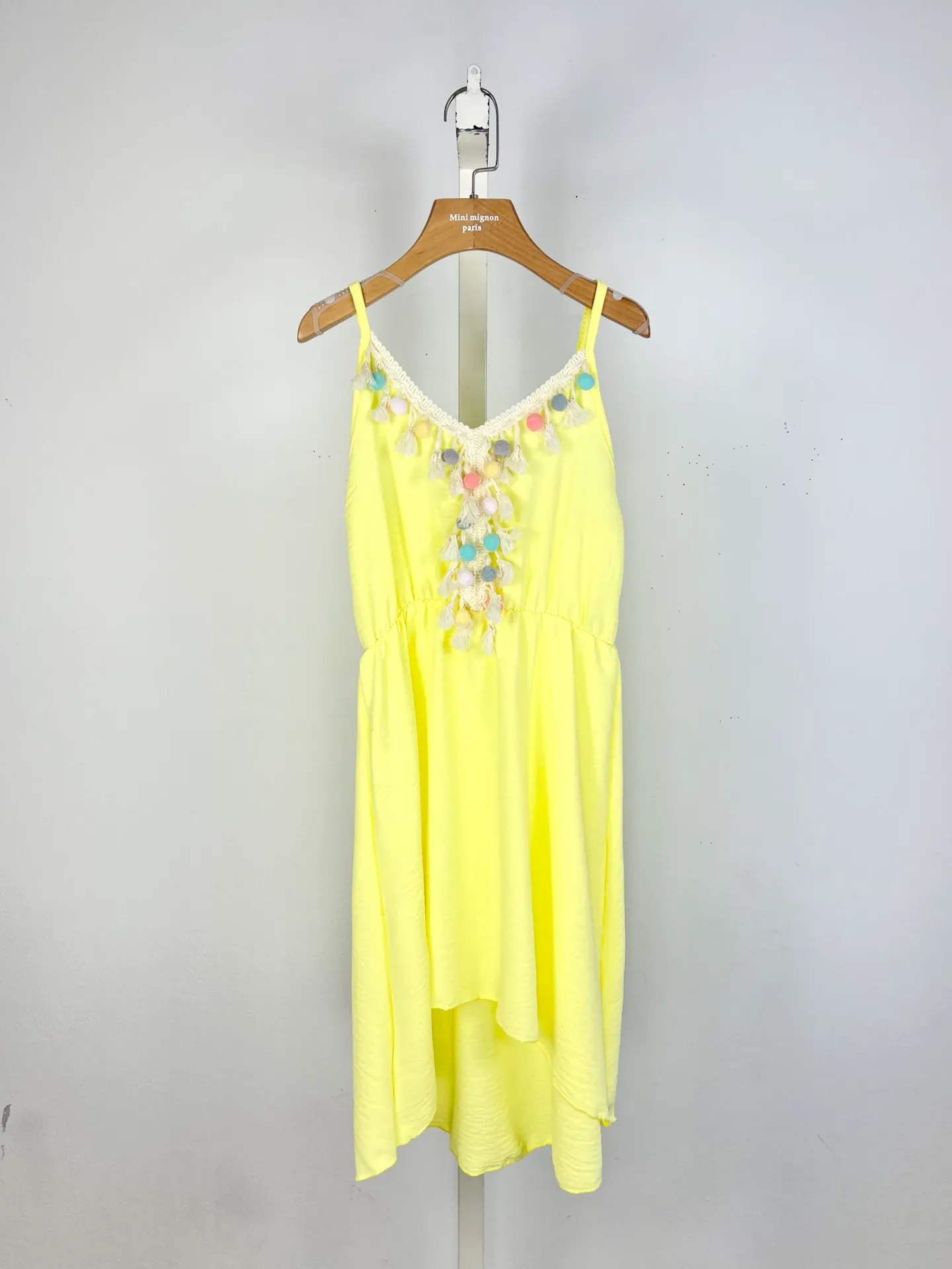 MINI MIGNON - Robe Bohème Jaune (12ans)