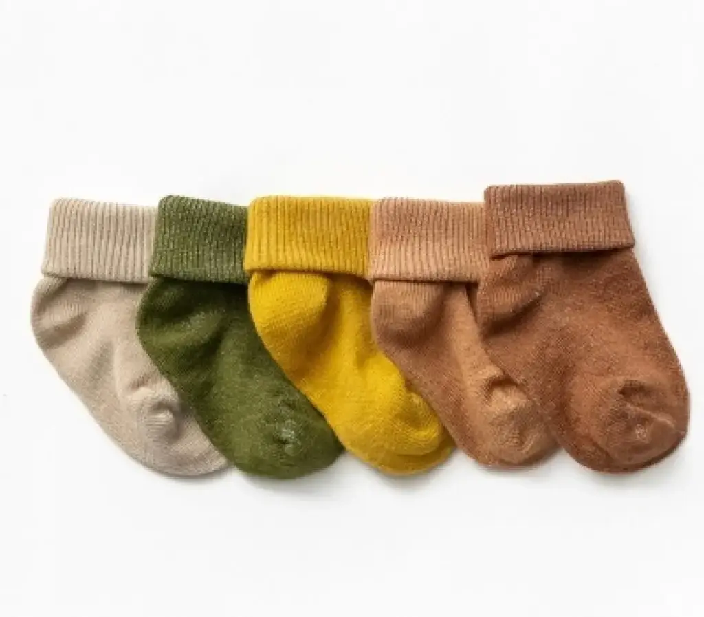LARA - Boite Chaussette Mixte Marron (0-3M)