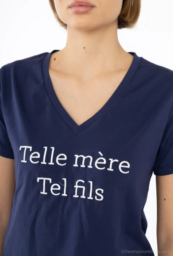 PM - T-shirt Adltes "Telle Mère,tel fils" (S)