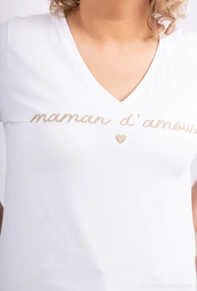 PM - T-Shirt AD "Maman d'amour"