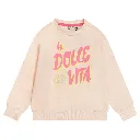 TND Bloom - Sweat pèche " La Dolce Vita"