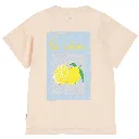 TND Lemons - T-shirt pèche avec Citron