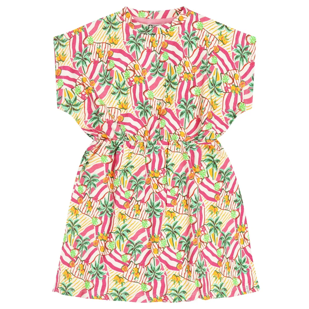 [842166015903] TND Marilia - Robe palmier (116 (6ans))