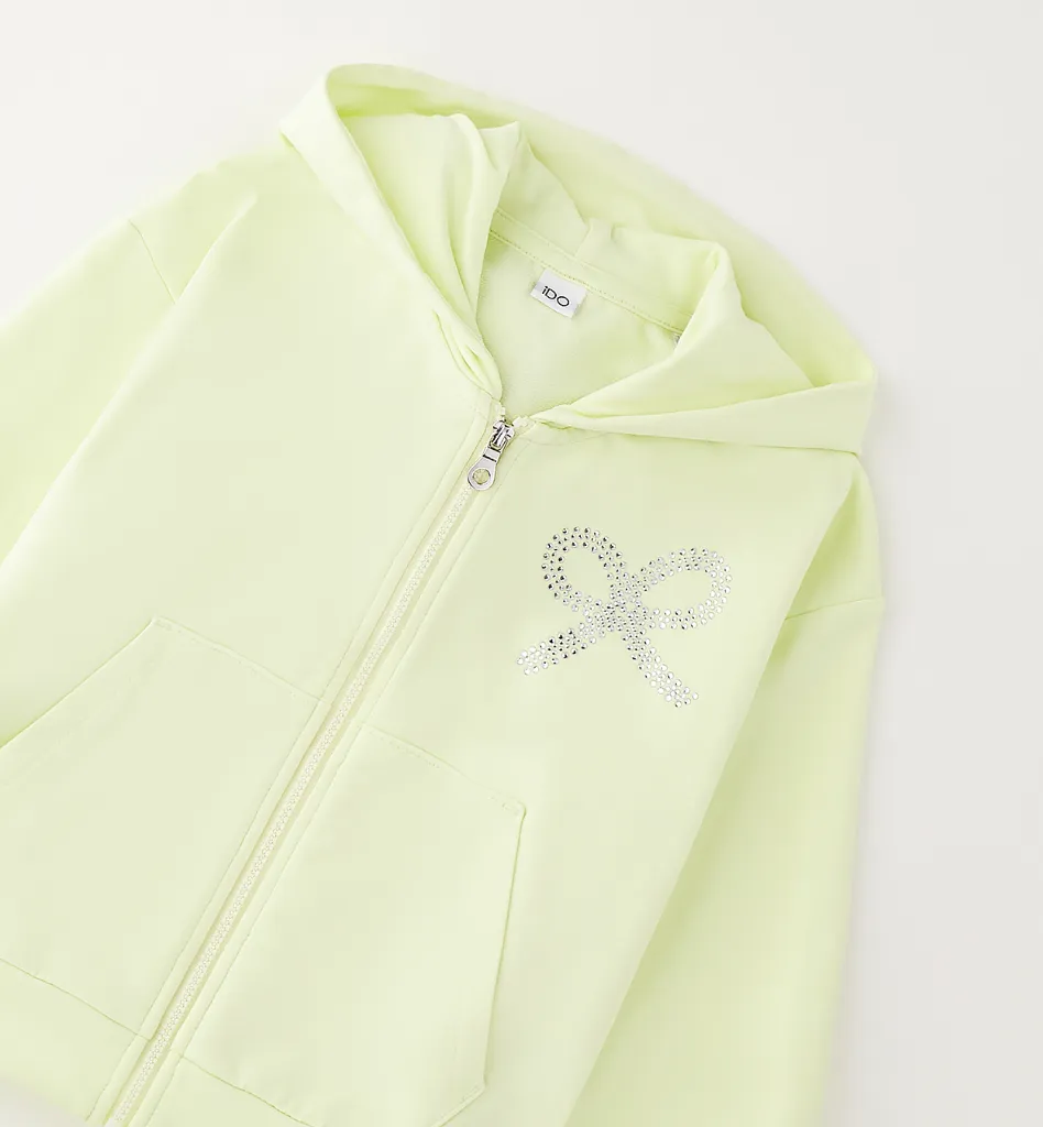 [4.G349.00] IDO - GILET ZIPPÉ Jaune Clair (3ans)