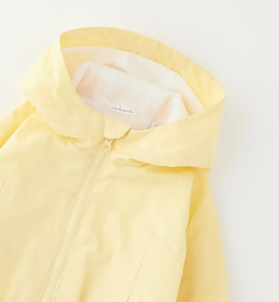 MINIBANDA - Blouson a capuche Jaune