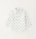MINIBANDA - Chemise Blanche  Ours Bleu