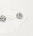 IDO - BLOUSE FLEURS "Bonjour le Monde"
