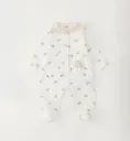 IDO - PYJAMA BB écru Nœud