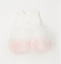 IDO - ROBE TULLE Rose & Blanc