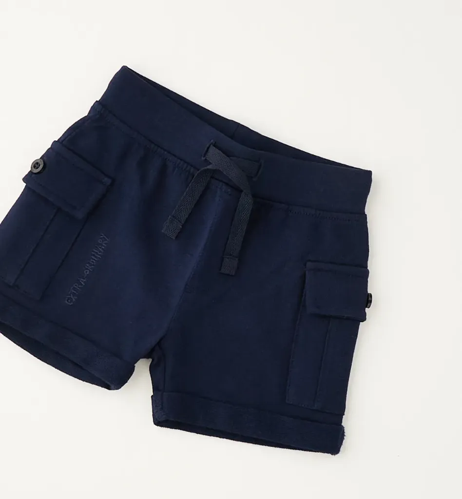 IDO - SHORT Bleu Marine