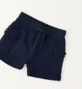 IDO - SHORT Bleu Marine