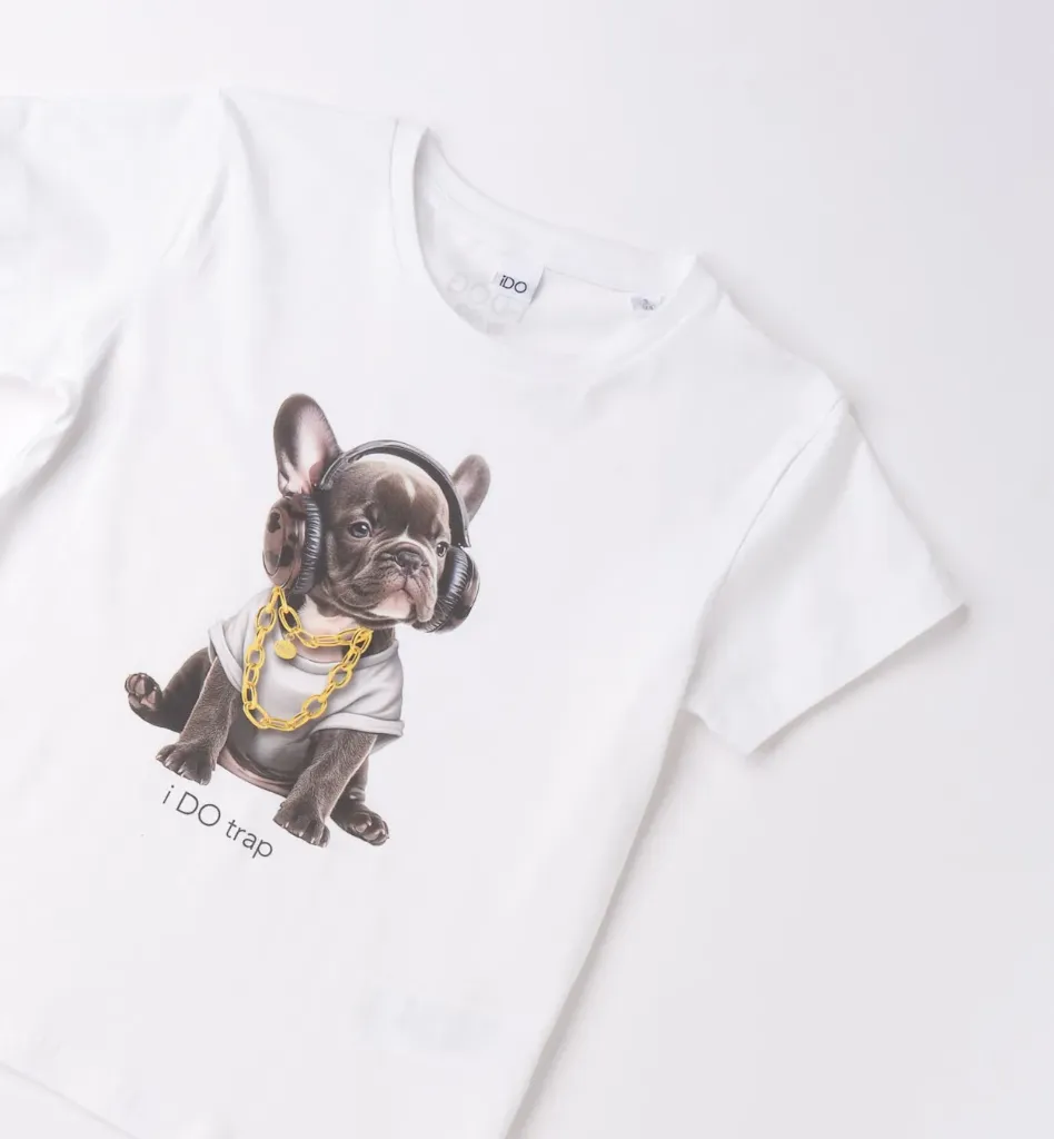 [4.831.00] IDO - T-SHIRT "T- DOG" Bouldog (3A)