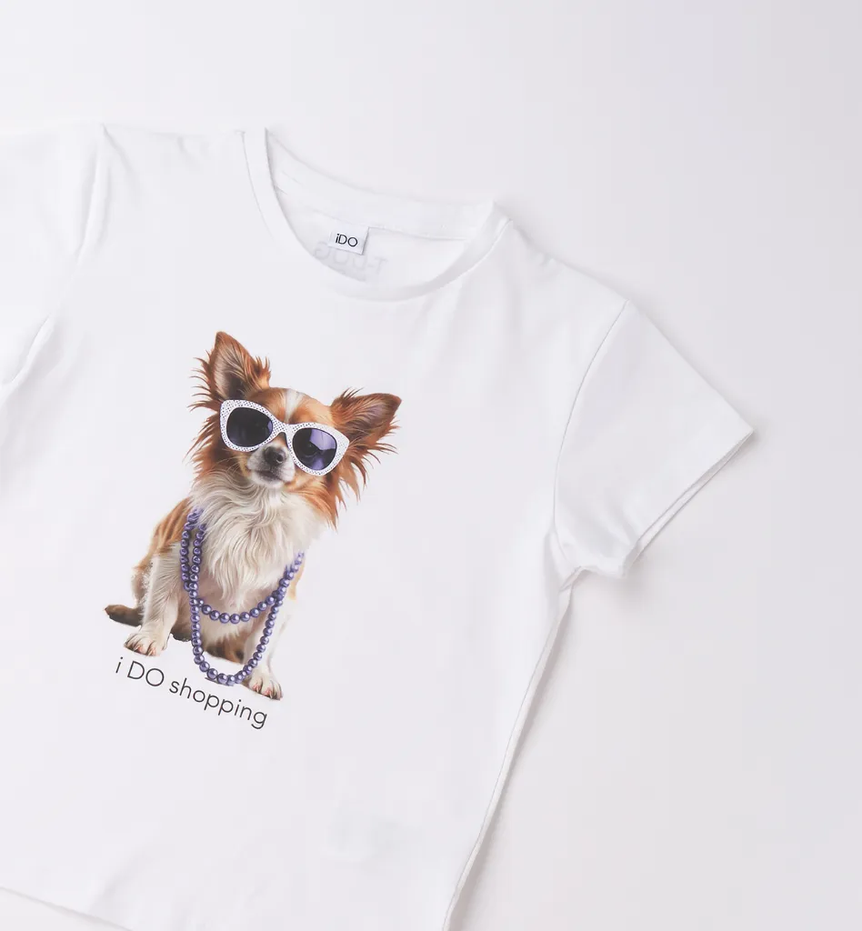 [4.G831.G1] IDO - T-SHIRT "T- DOG" Chihuaha (3A)