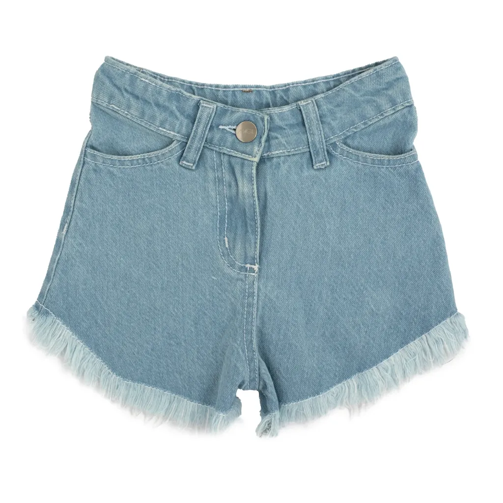 MAGIL - SHORT JEAN + CEINTURE LIMONI