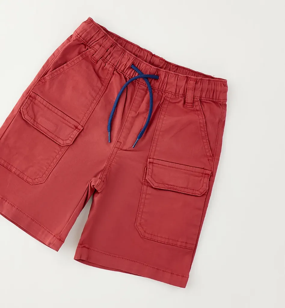SARABANDA - BERMUDA Rouge foncé