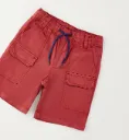 SARABANDA - BERMUDA Rouge foncé