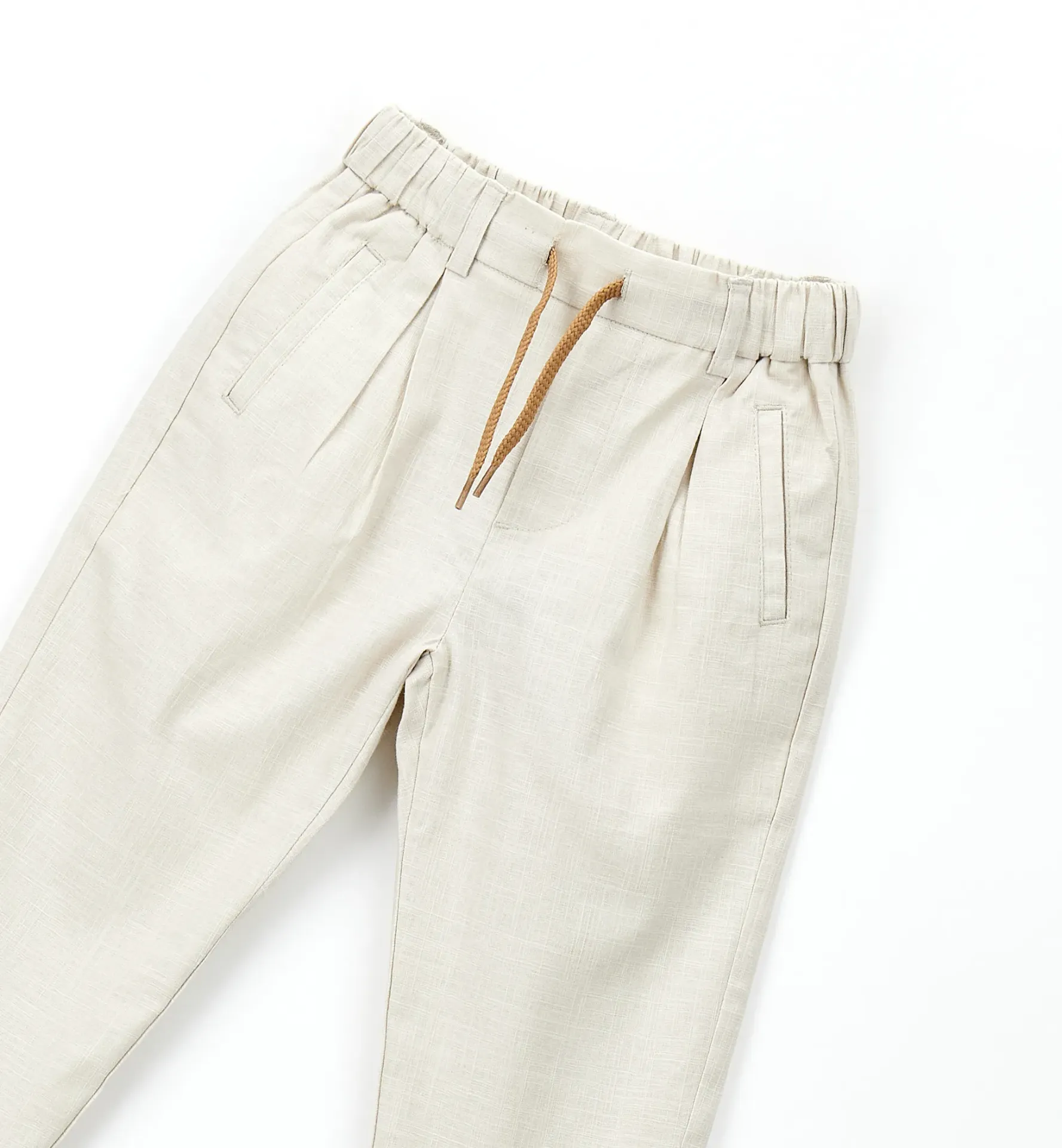 [0.G155.00] SARABANDA - PANTALON LIN BEIGE (2A)