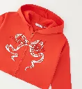 SARABANDA - GILET ZIPPÉ à capuche Rouge Nœud