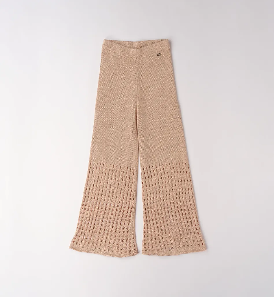 [0.G155.00] SARABANDA - PANTALON Maille Lurex Beige (S (8A))