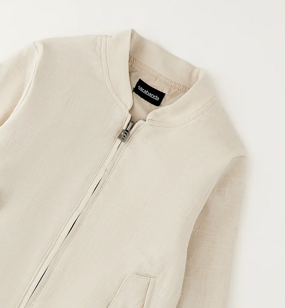 [0.G181.00] SARABANDA - VESTE Zippée Beige (2A)
