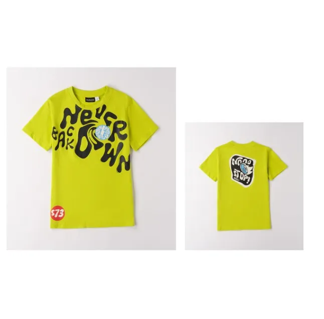 SARABANDA - T-SHIRT OVERSIZE Vert acide