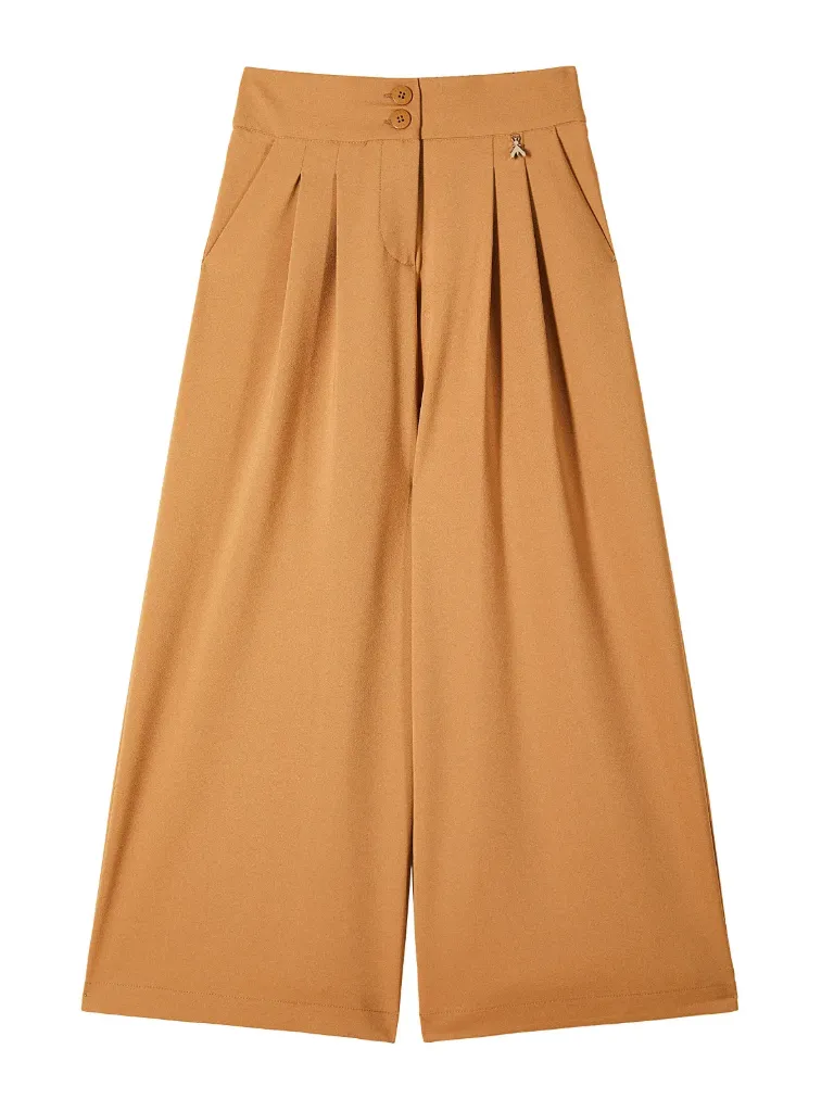 [7P0386A555] PATRIZIA PEPE - PANTALON CAMEL (M)
