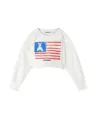 PATRIZIA PEPE - SWEAT Blanc " USA"
